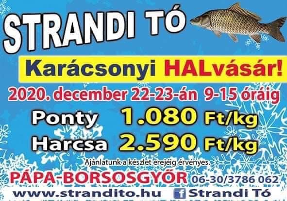 Karácsonyi halvásár 2020